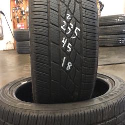 235-45-18 Firestone Fire Hawk A/S V2 