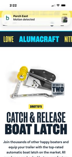 Drotto Boat Latch