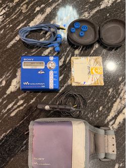 Sony mini disc player recorder