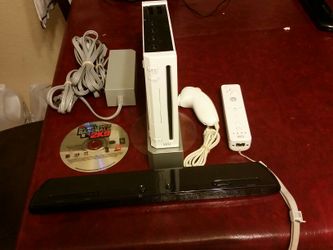 Nintendo Wii with works and game