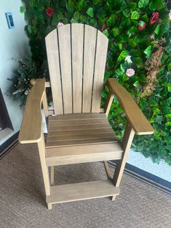 Outdoor high top chair set