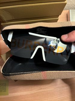 White Burberry Sunglasses