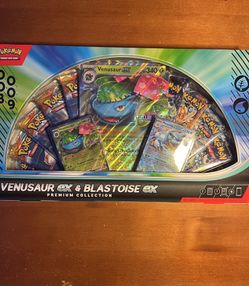 Pokemon Venusaur ex & Blastoise ex Premium Collection