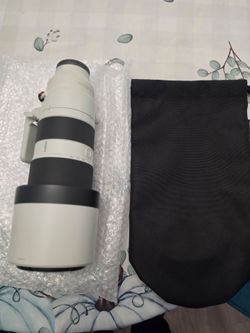 Sony White 200-600mm F5.6-6.3 G OSS Telephoto Lens (PRICE NEGOTIABLE)
