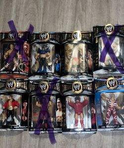 WWE Classic Superstars Lot of 9 Jakks Pacific MOC Vintage Wrestling Figures