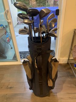 LOS ANGELES DODGERS GOLF CLUBS BAG for Sale in Sanger, CA - OfferUp