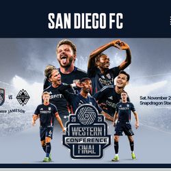 San Diego FC vs Vancouver : Conference Final 