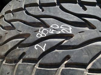285 50 20 one good truck tire for sale