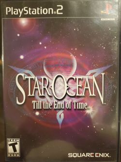 Star Ocean: Till the End of Time for Playstation 2