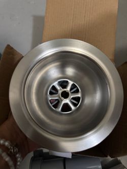 Round Stainless Steel Kitchen Sink drain