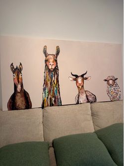 HUGE WALL CANVAS DECOR