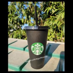 Blk Starbucks Venti Cup