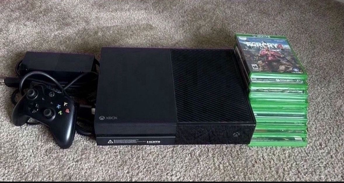 XBOX & Discs 10pcs -(Memory- 1 tirabites tb Updated the latest Version )))..