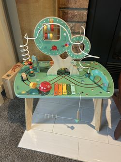 Wooden Giggle Scape Play Table
