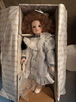 Ashton-Drake Galleries Porcelain Collector Doll