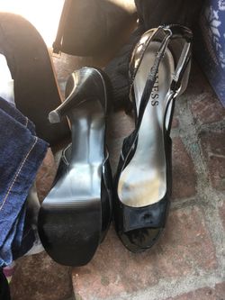 Guess platform heels