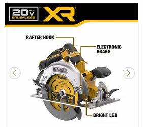 Sierra DEWALT XR 20V 7 1/2