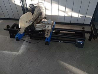 Delta Shopmaster 10-in miter saw s26-262l with stand s36-270