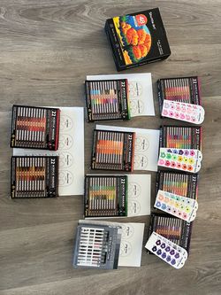 Acrylic marker set