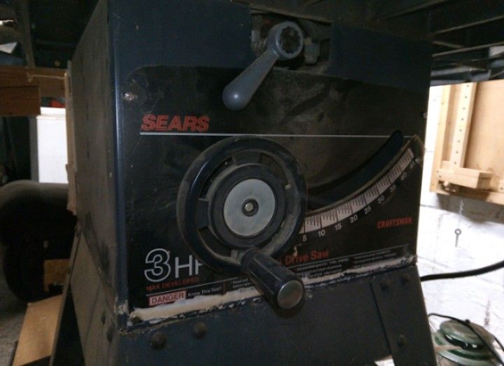 SEARS BRAND TABLE SAW/2nd Price Cut!