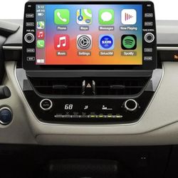 4G LTE QLED Radio for Toyota Corolla 2020 2021 2022 Upgrade,8-Core CPU Touch Screen Stereo,Wireless CarPlay & Android Auto,Support OEM SWC and Camera
