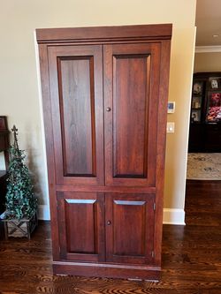 Cherry cabinet/armoire