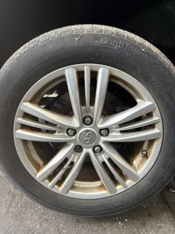 4 Pcs G37 Stock Wheels