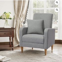 New light gray accent chair(have 1 chair)