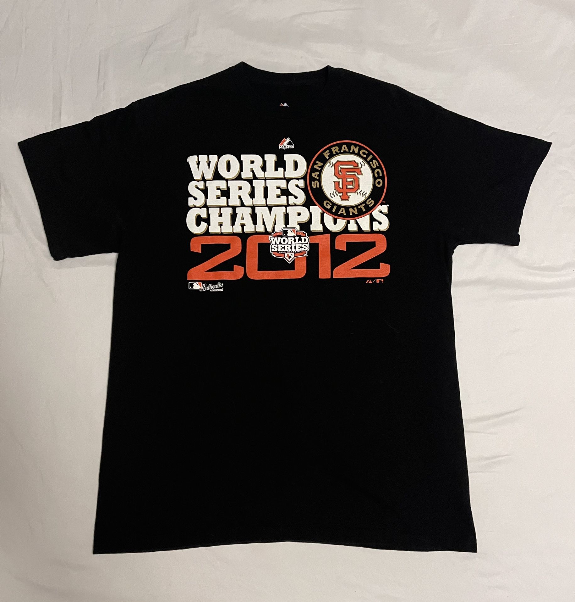 2012 MLB World Series Champ Giants Tshirt ~ Size L