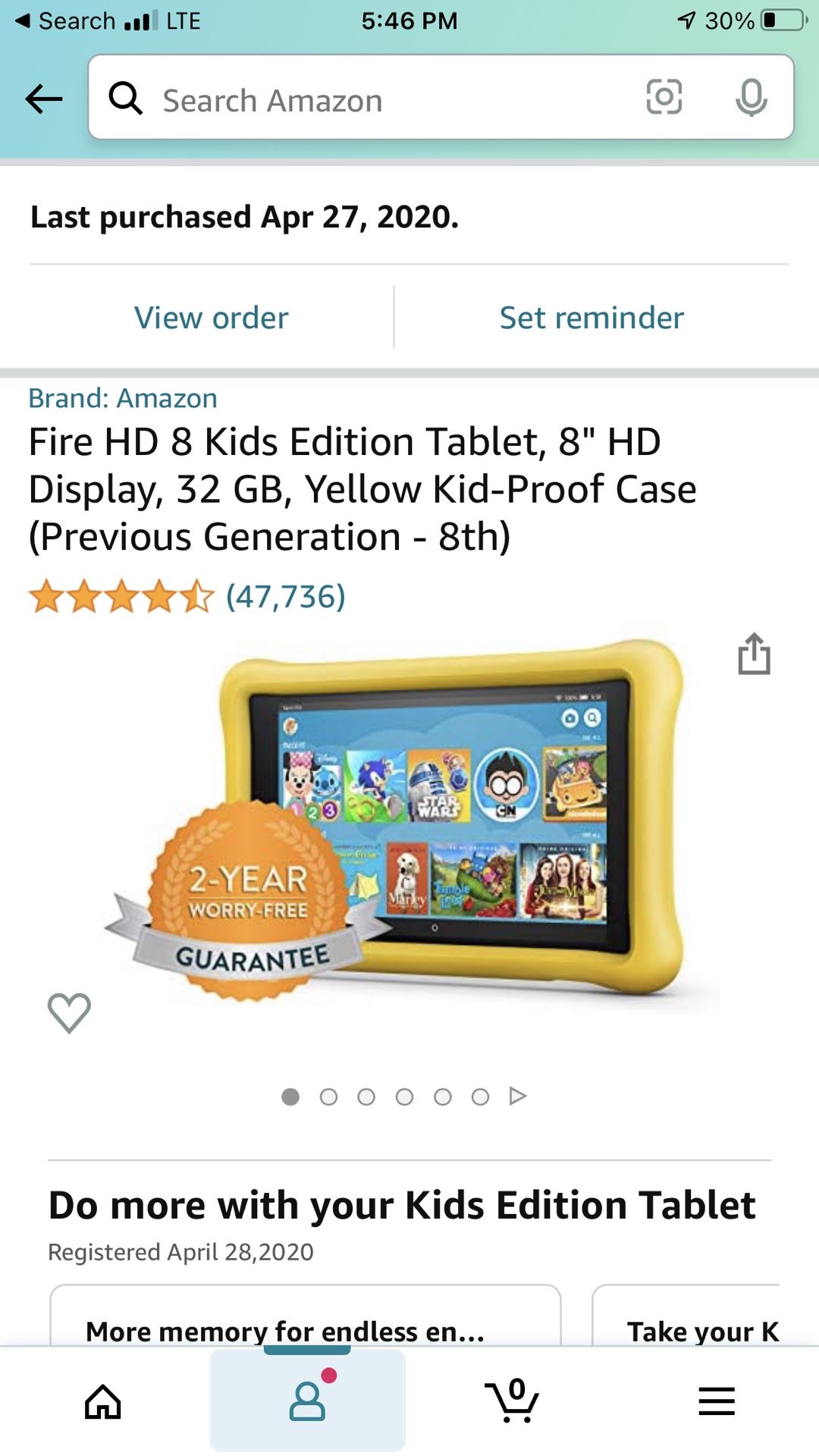 Amazon Fire HD 8 Kids Edition