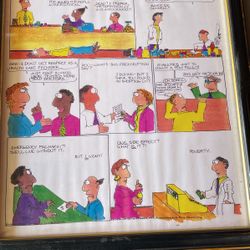 Pharmacist Cartoon Art - Painting 