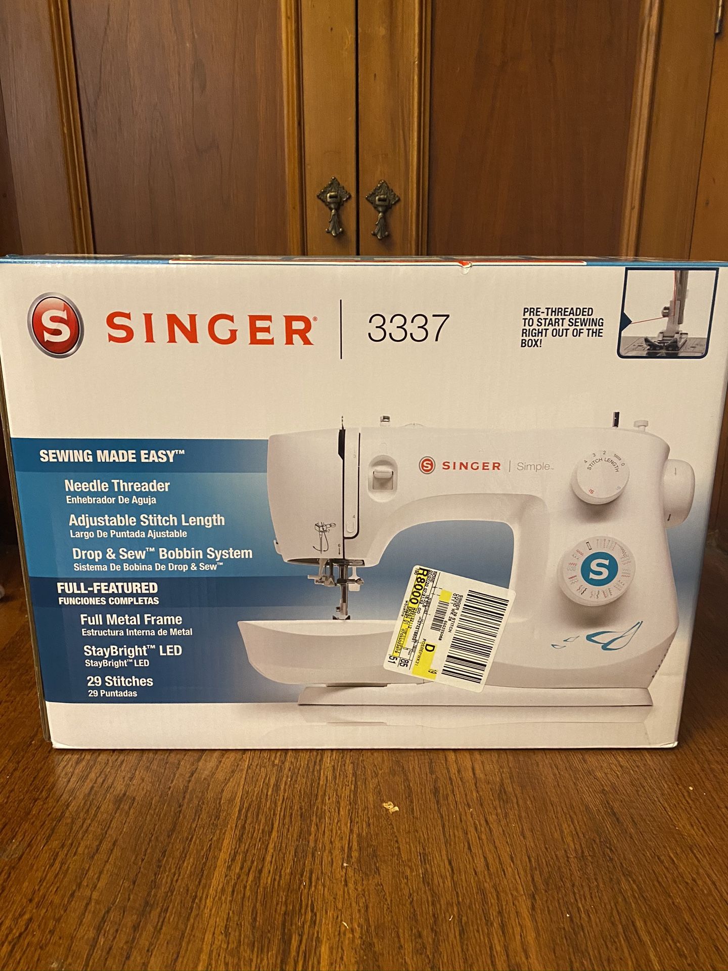 Brand New - Singer Sewing Machine - model 3337