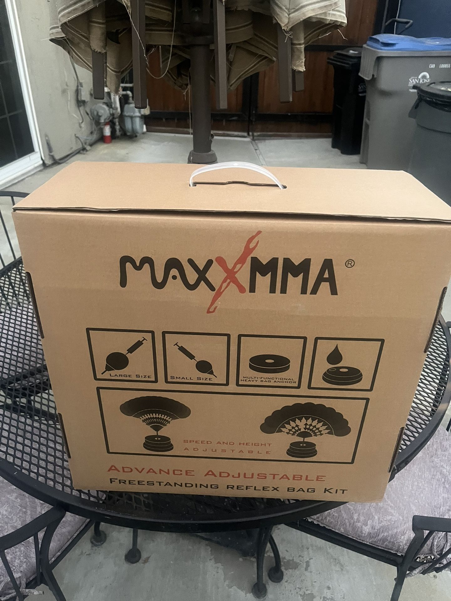 Reflex Punching Bag .