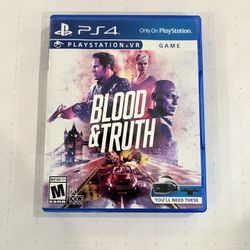 Blood & Truth - PS4