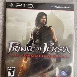 Prince of Persia The Forgotten Sands Sony PlayStation 3 PS3 Game LIKE NEW