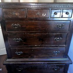 Wood Rolling Dresser