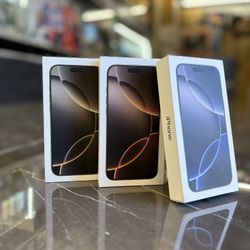 iPhone 16 Pro Max (Unlocked) (Take It Home In Payment/ llévatelo a casa en pagos) 