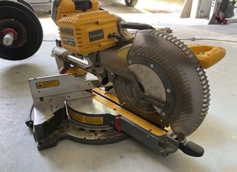 Dewalt 12” sliding miter saw (burnt motor)