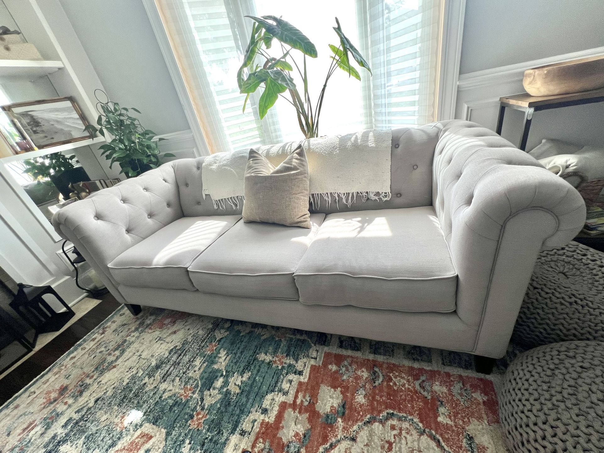 Gray sofa