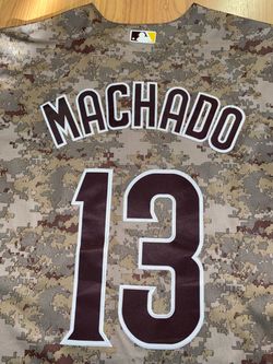 San Diego Padres Machado Camo Baseball Jersey Men’s Size M