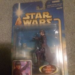 Star Wars Attack Of The Clones "Zam Wesell" Action Figure Hasbro 2002