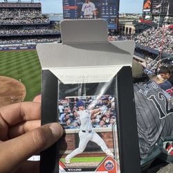 Pete Alonso Homerun Baseball Card Sep 21 Game Brand New 