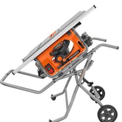 RIDGID CORDED 15 AMP 10"IN PORTABLE TABLE SAW NEW 