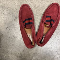 Gucci Men’s Red Moccasins 7.5