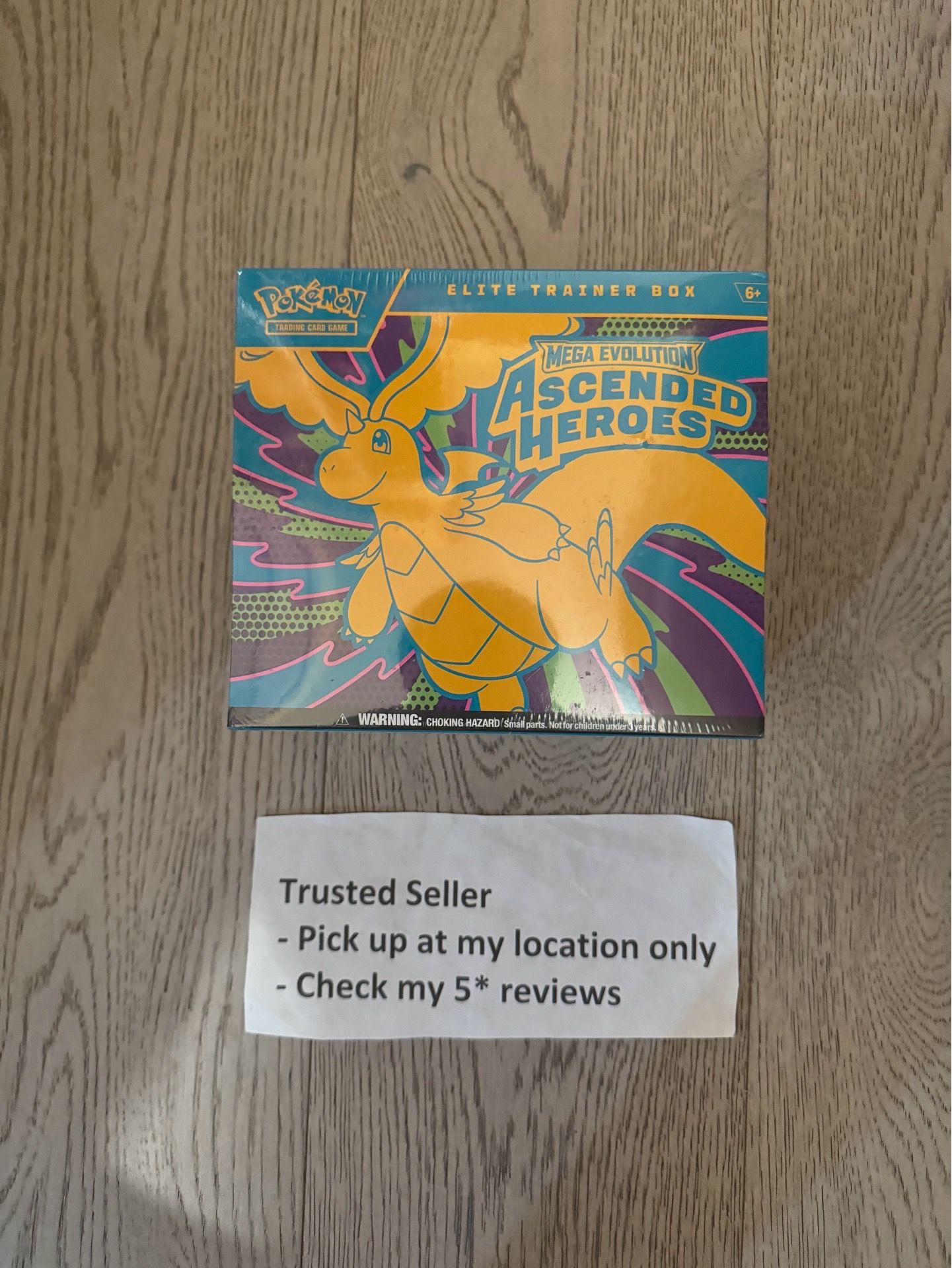 Pokemon TCG Ascended Heroes Elite Trainer Box ETB - check photos read description