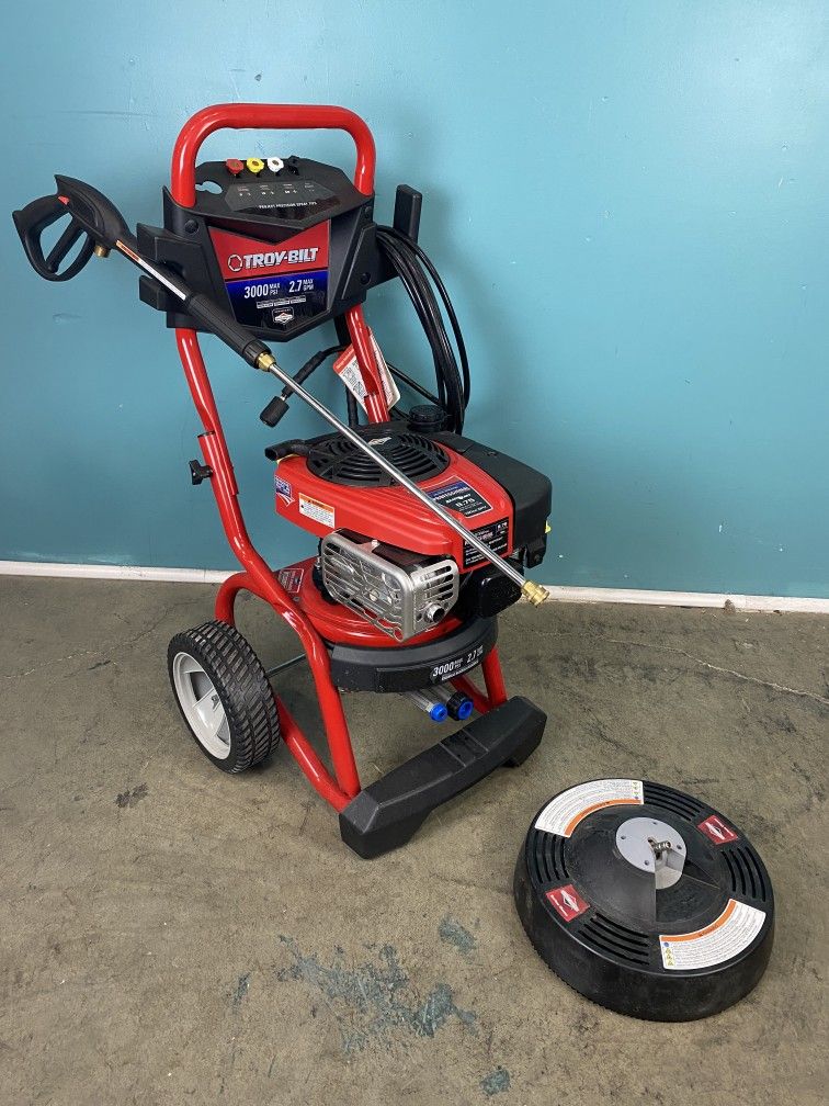 Troy-Bilt 3000 PSI Pressure Washer for Sale in Seatac, WA - OfferUp
