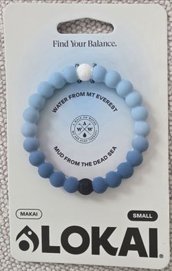 Lokai water from Mt. Everest bracelet