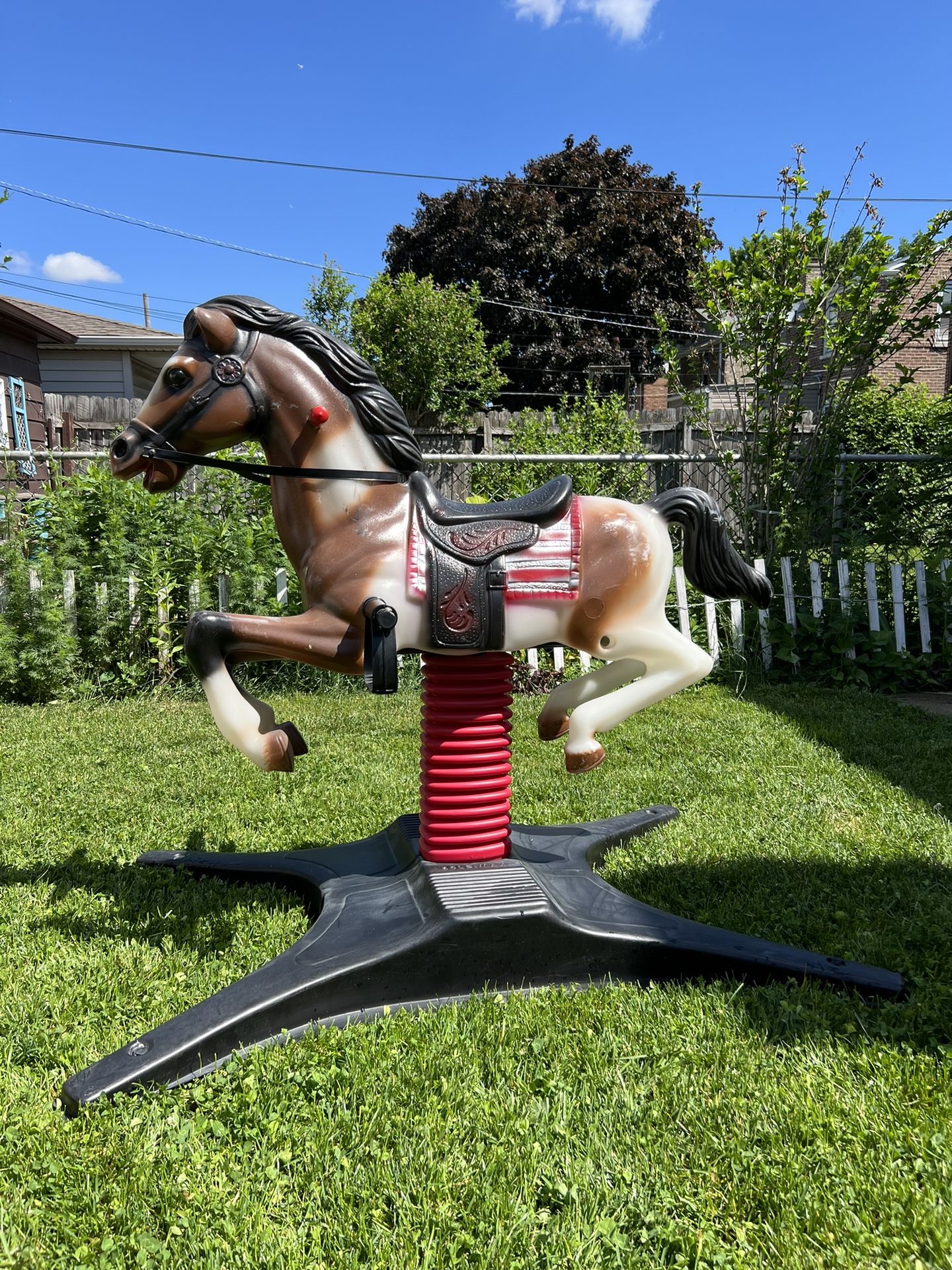 Hedstrom spring rocking horse online