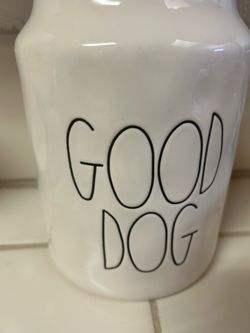 Rae Dunn good dog container