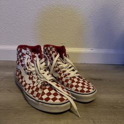 Red/White Checkered Vans